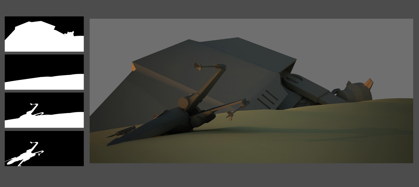 Having a solid composition with correct perspective is a useful basis to start your image the right way.
