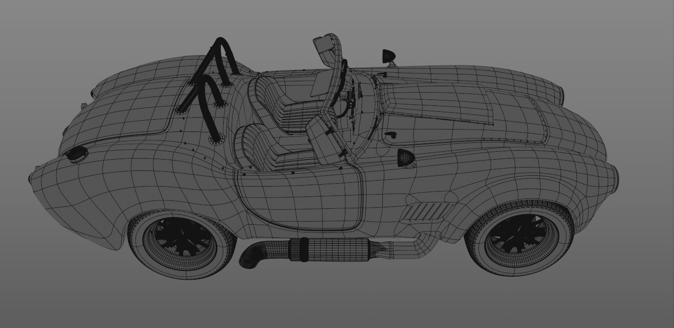 Shelby cobra чертежи