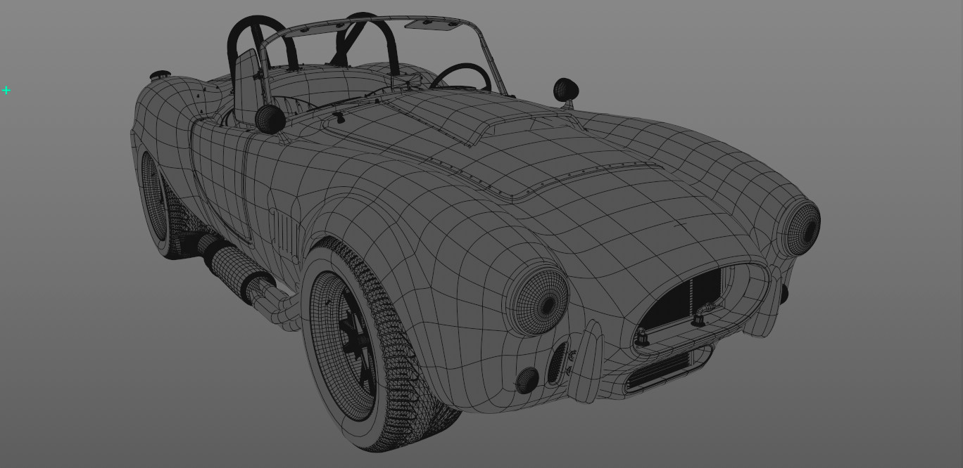 Shelby cobra чертежи