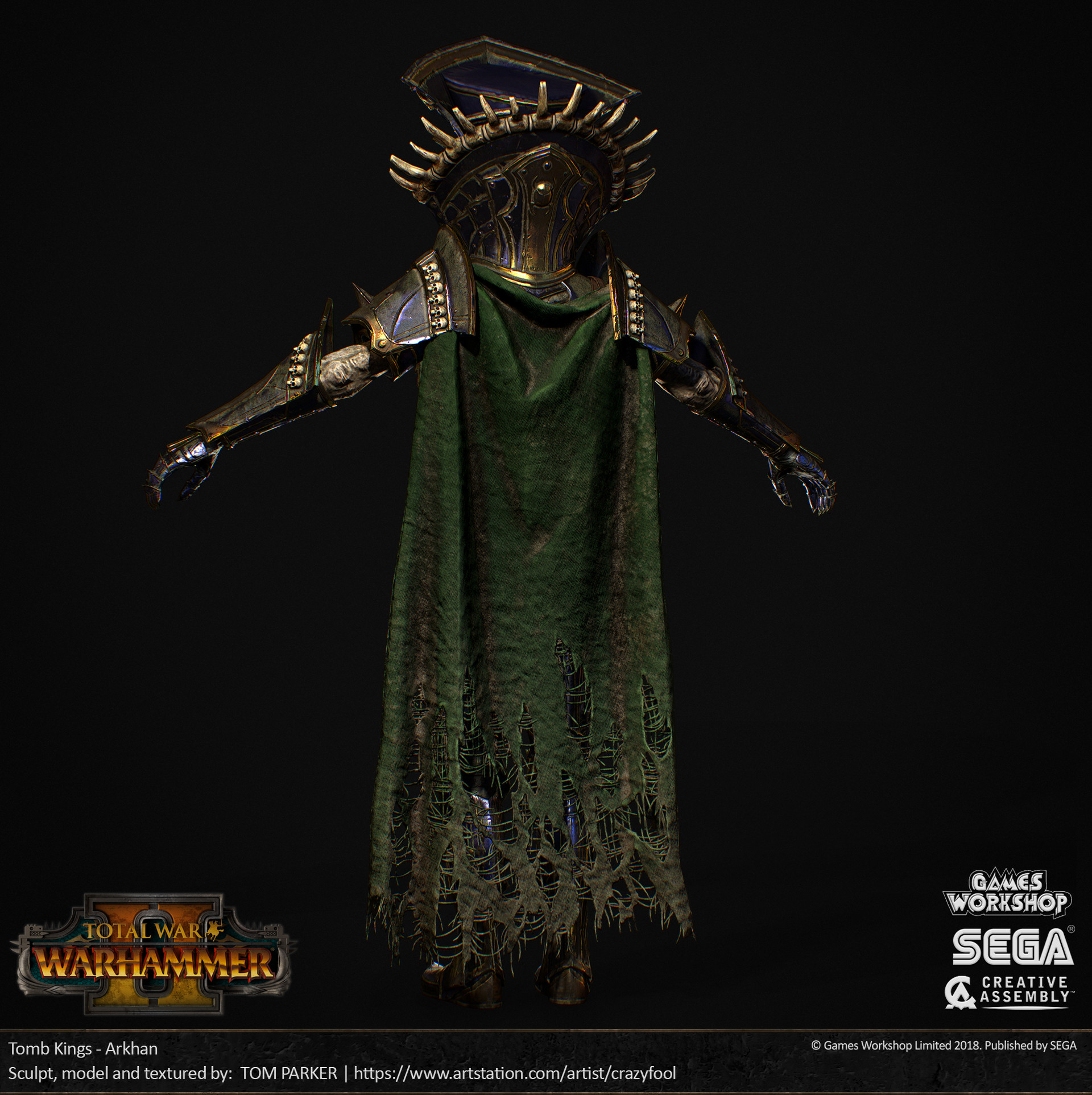 Arkhan The Black Warhammer 2