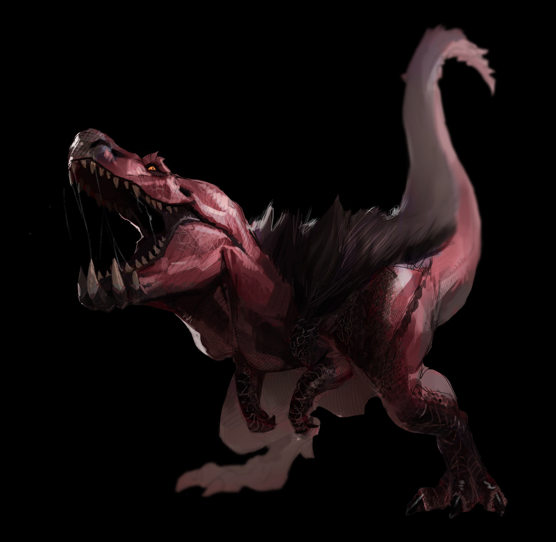 Artstation Anjanath Callum Nakajima Anjanaths can be seen inhabiting the ancient forest and wildspire waste. artstation anjanath callum nakajima