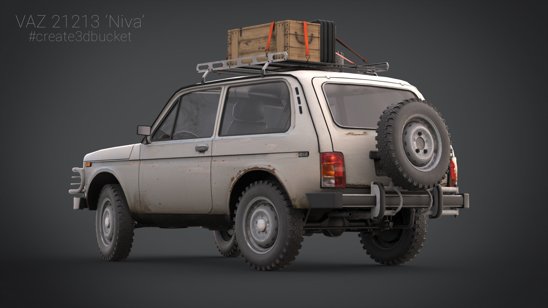 Create 3D-Bucket! - VAZ-21213 Niva