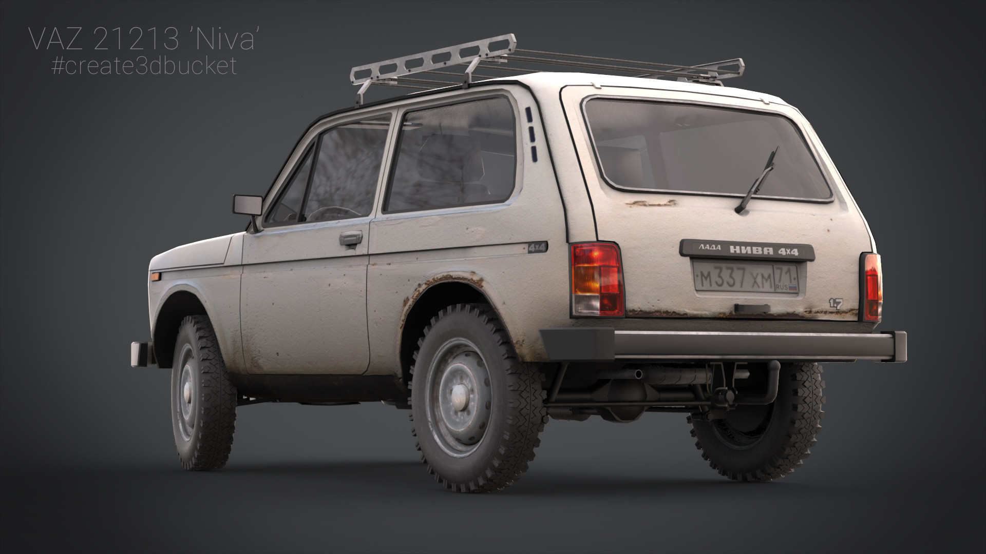 ArtStation - VAZ-21213 Niva