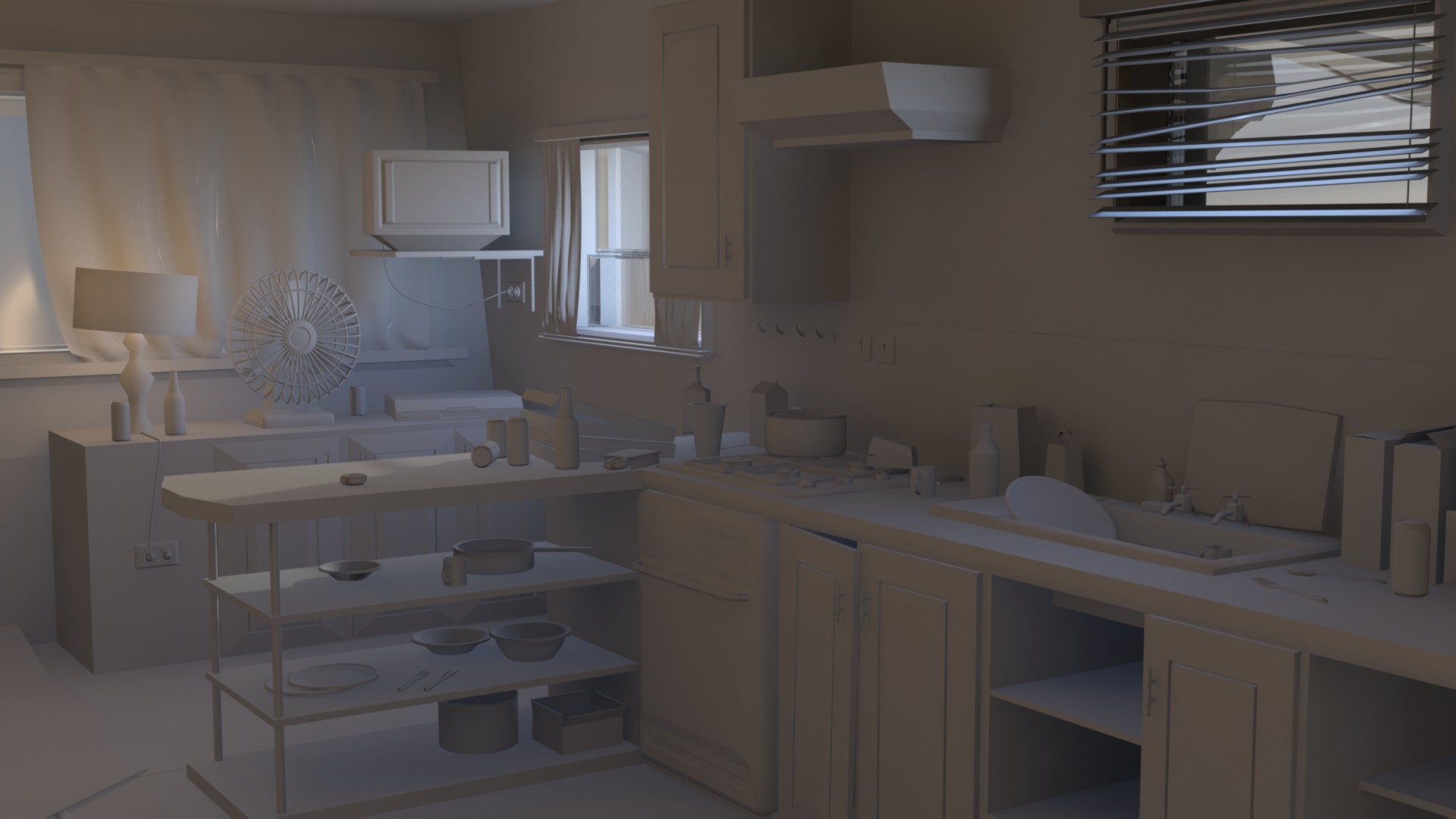 Artstation Trevor S Trailer Interior Wip Taylor Olbison