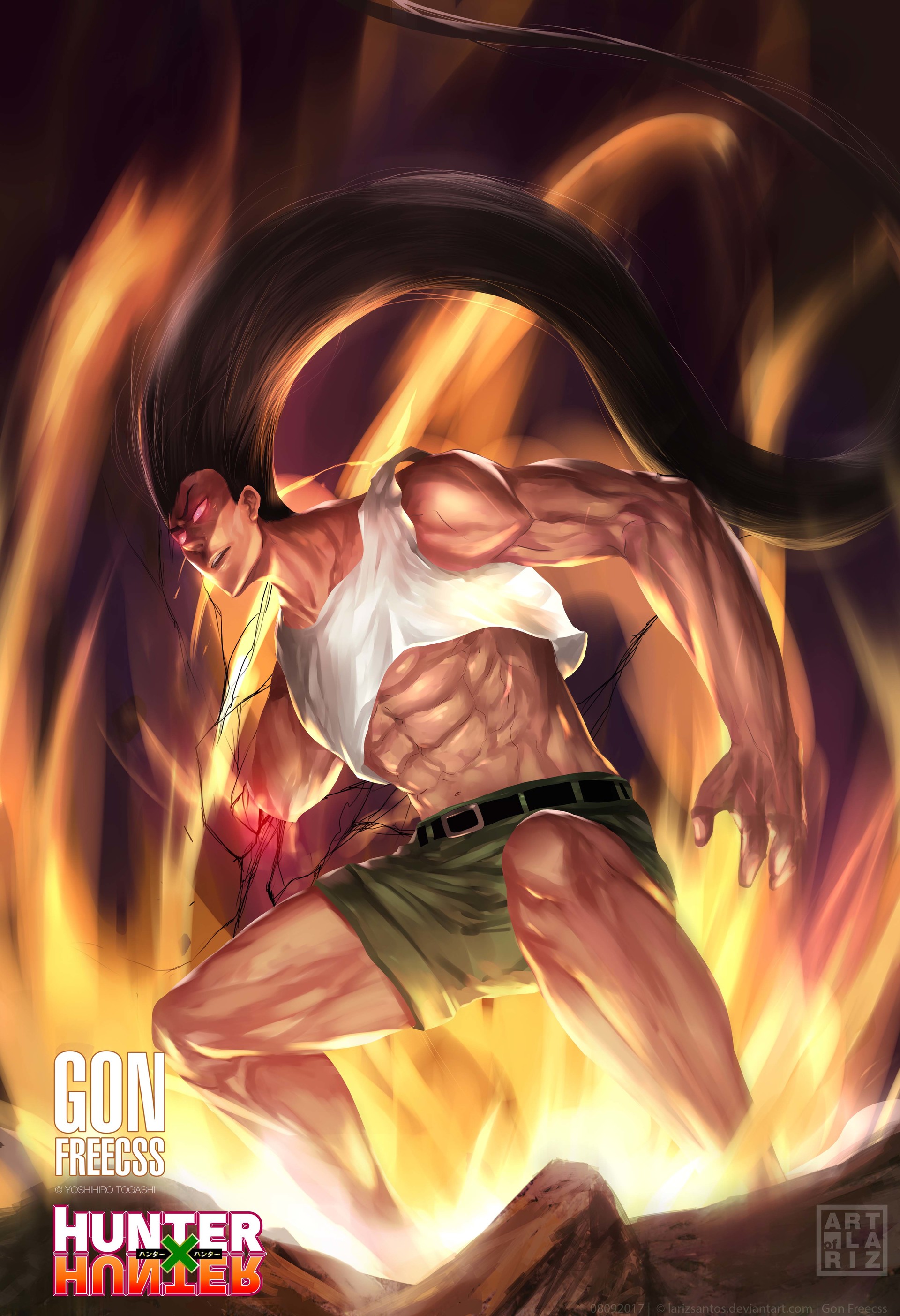 ArtStation - Raging Gon, Lariz Santos