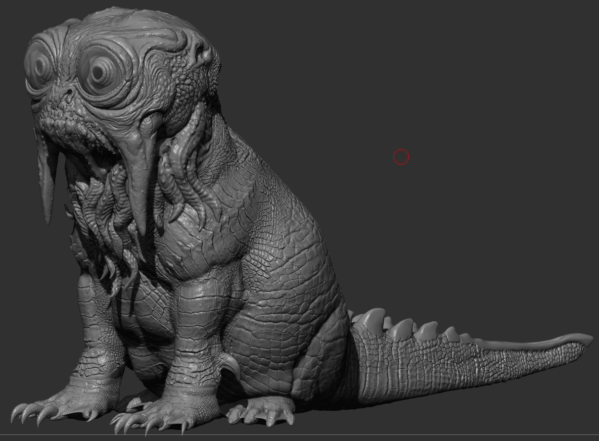 screen grab from zbrush