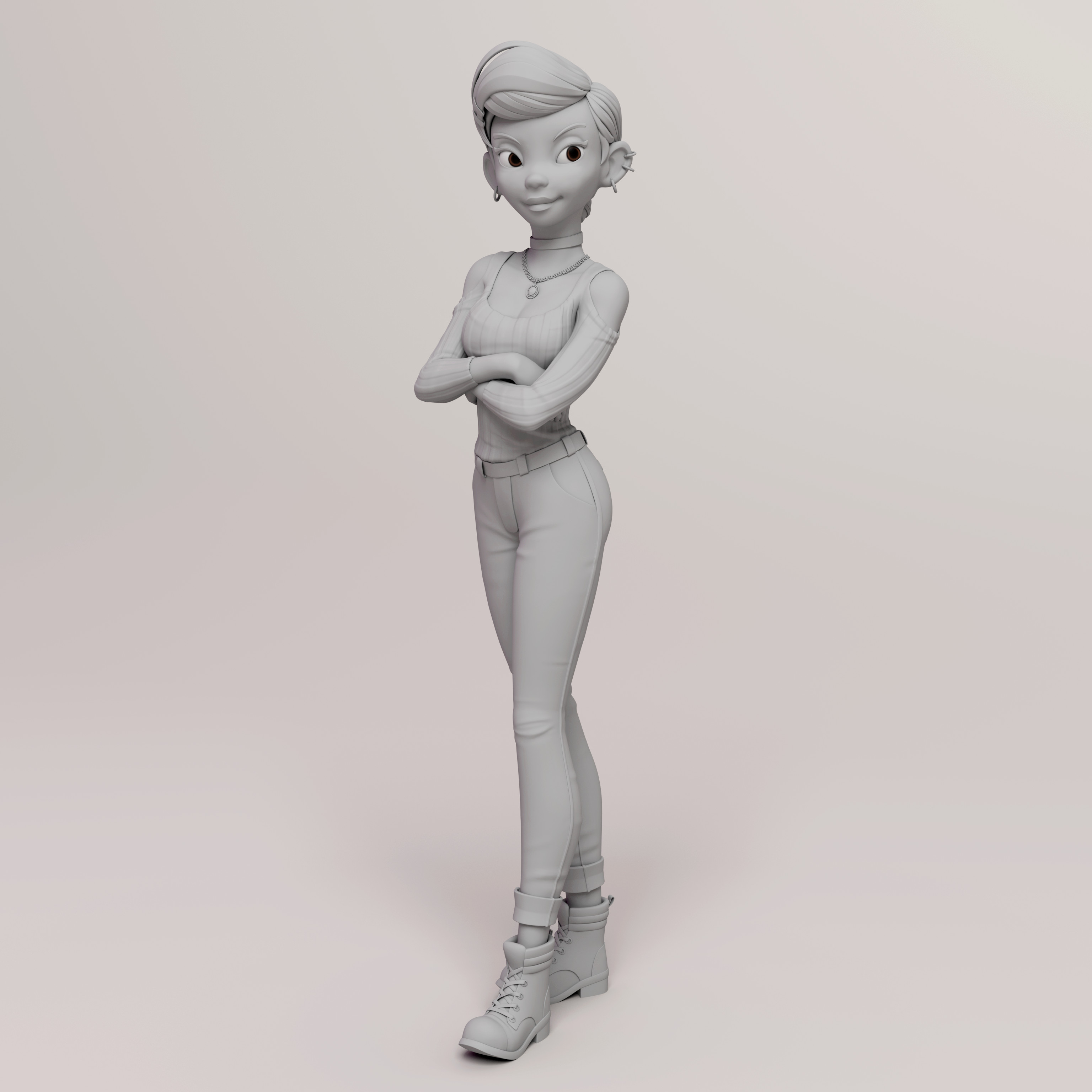 Clay Render