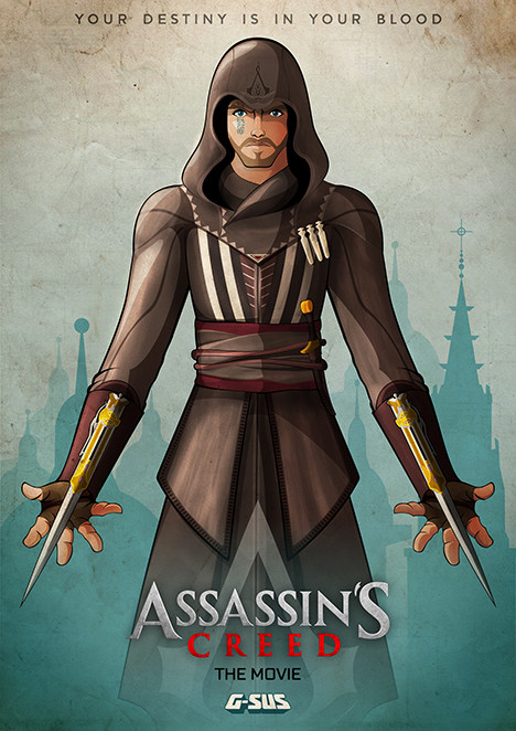 Jesús Prado - Assassins Creed The movie v2 Art Print