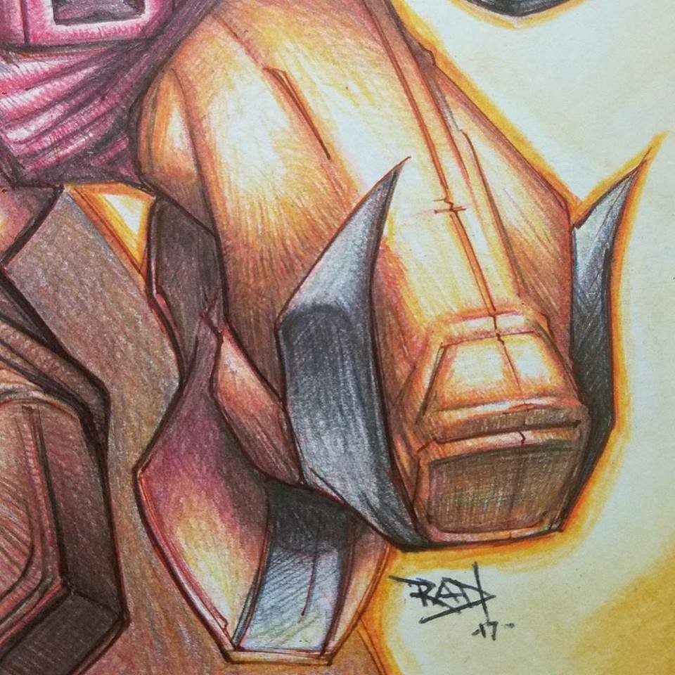 Color pencil wip...