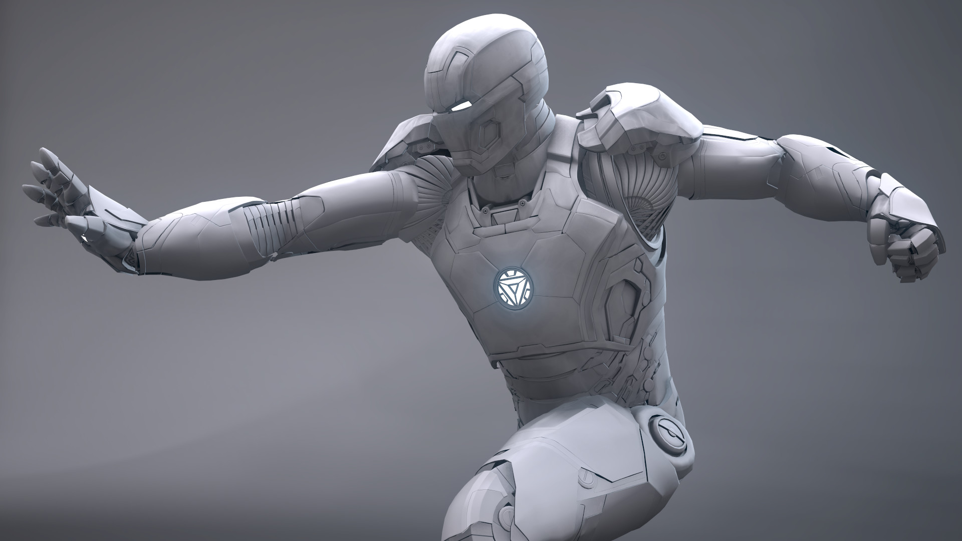 Artstation Iron Man Mark 43 Roger Castro