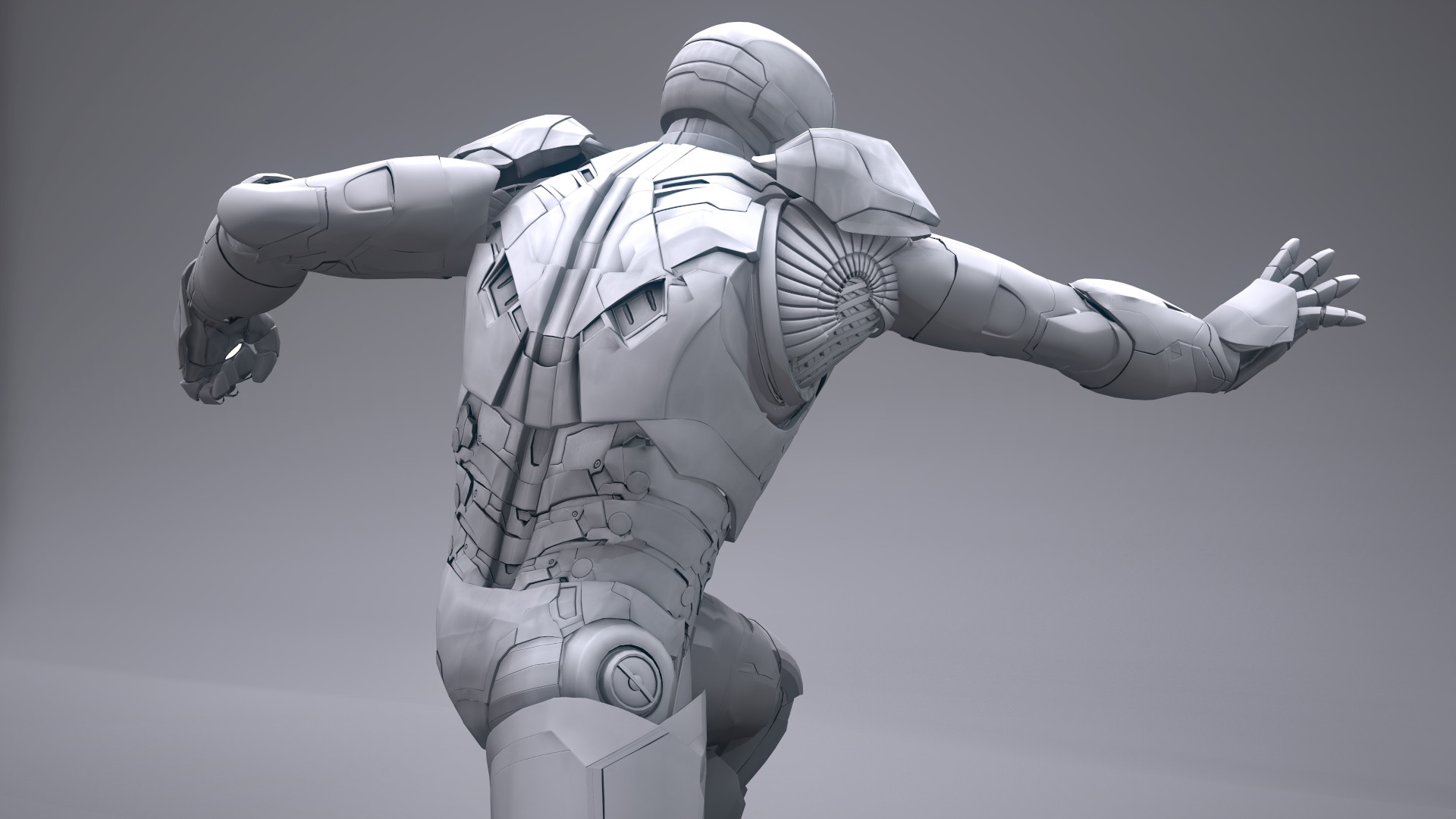 Artstation Iron Man Mark 43 Roger Castro