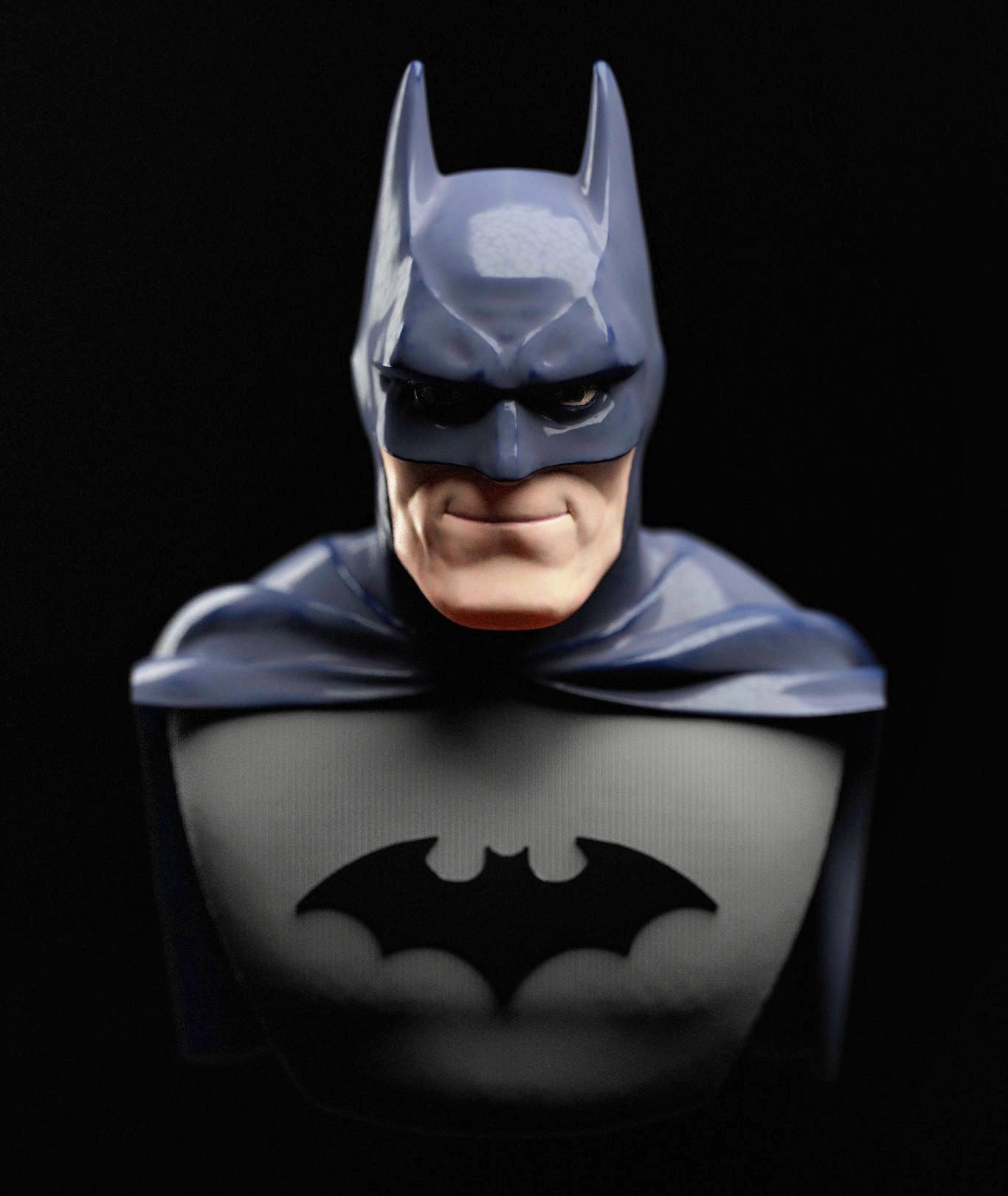 Batman top clay sculpture