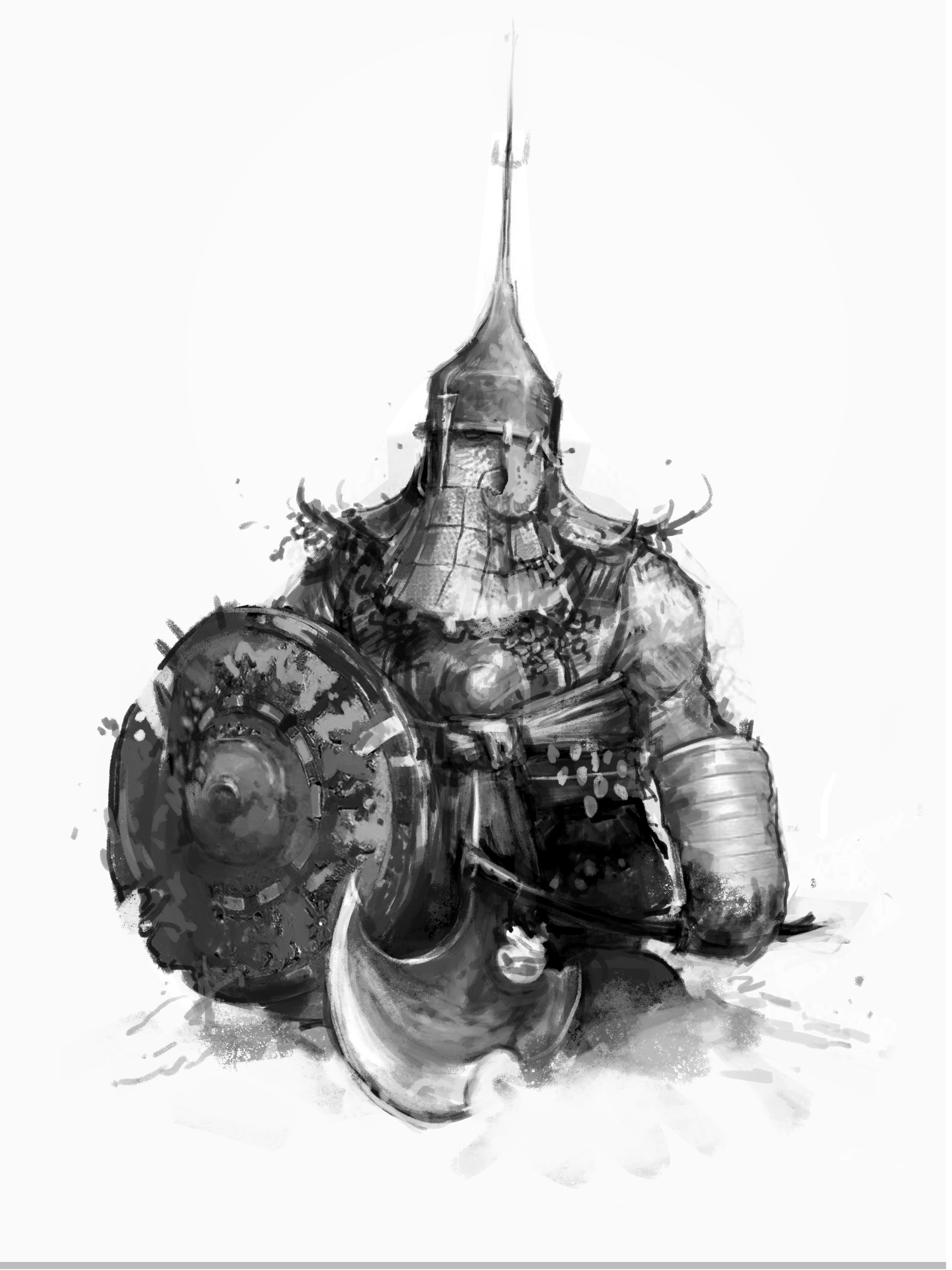 Artstation Chaos Dwarf Concept Art Practice Digital Max