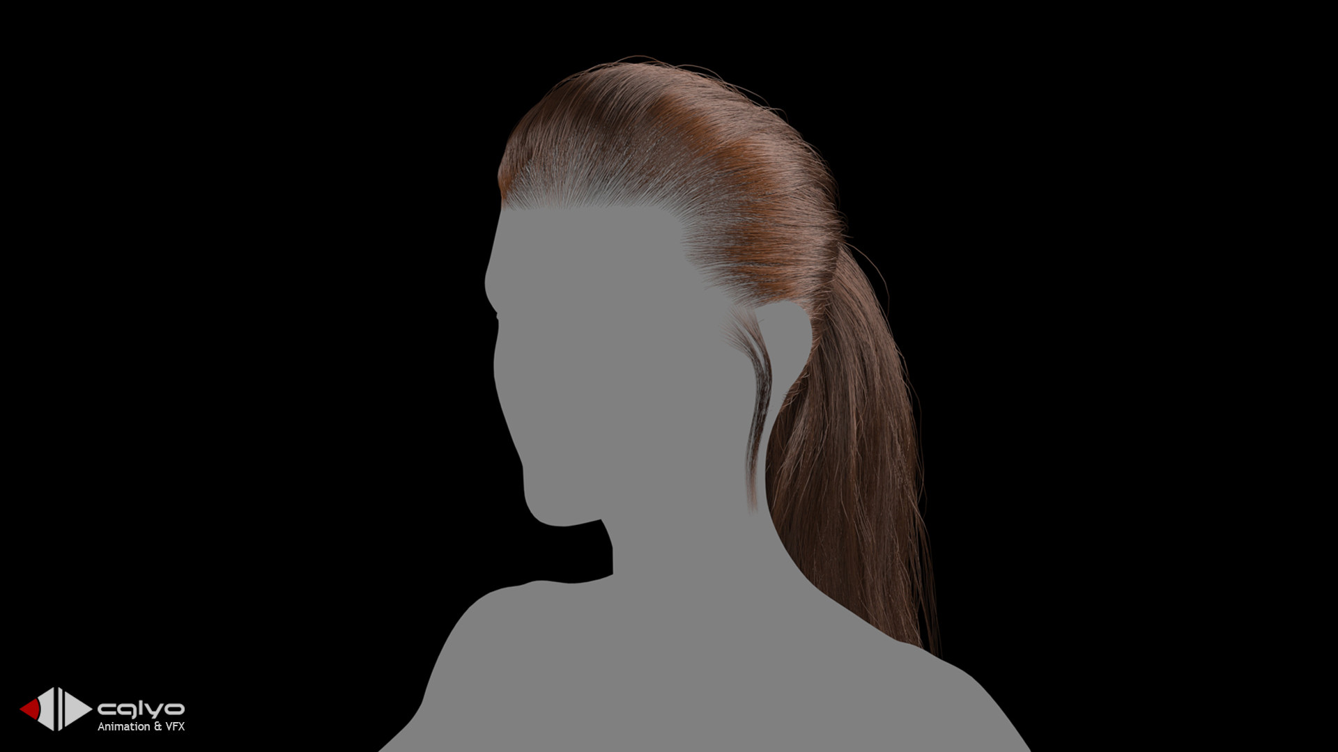 Artstation Xgen Ponytail Tutorial Obaida Hamdi