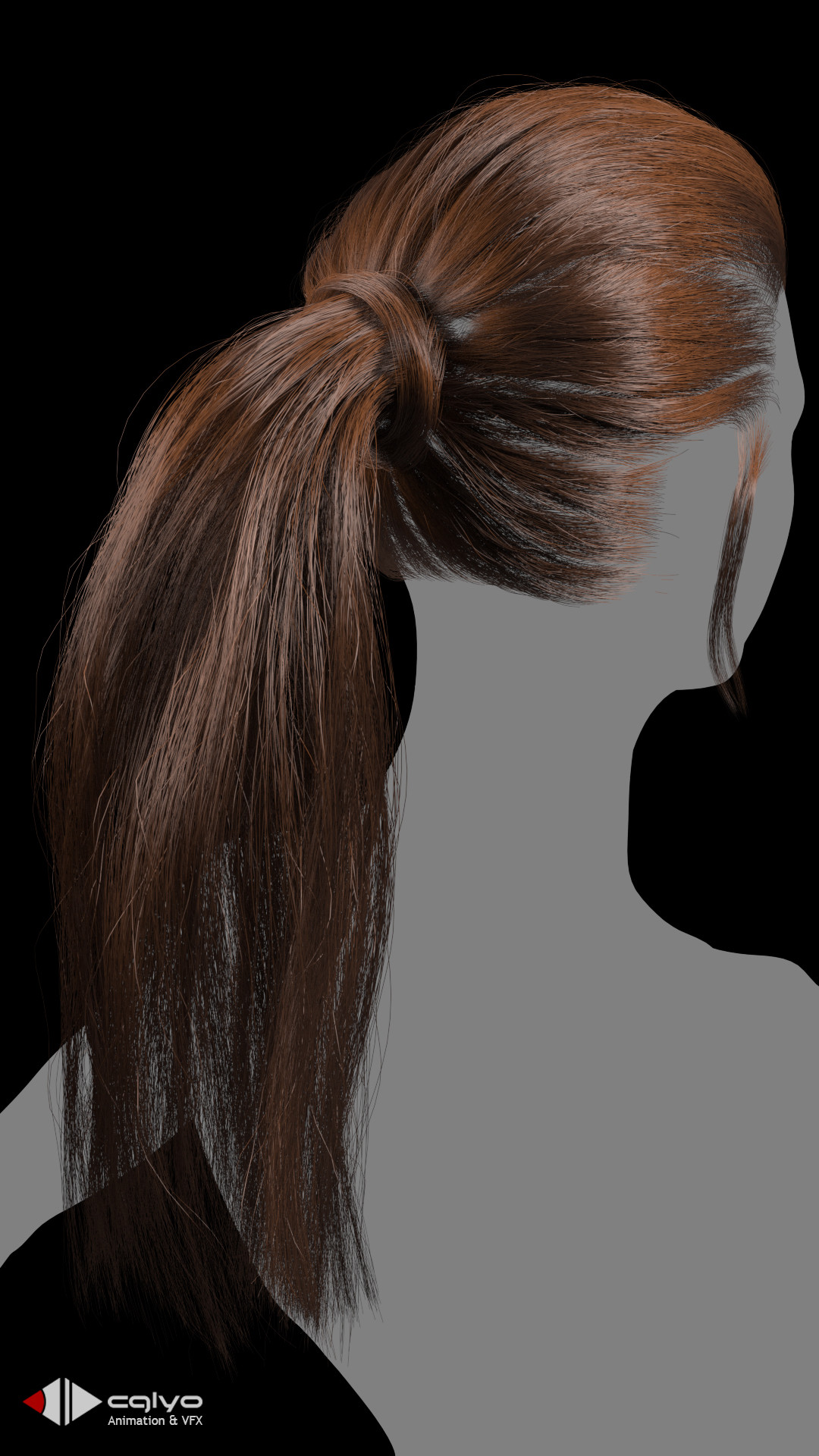 Artstation Xgen Ponytail Tutorial Obaida Hamdi