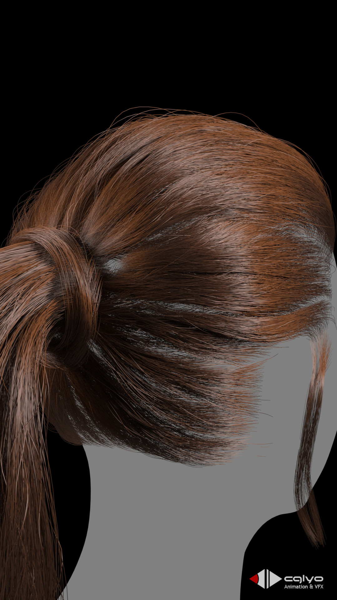 Artstation Xgen Ponytail Tutorial Obaida Hamdi