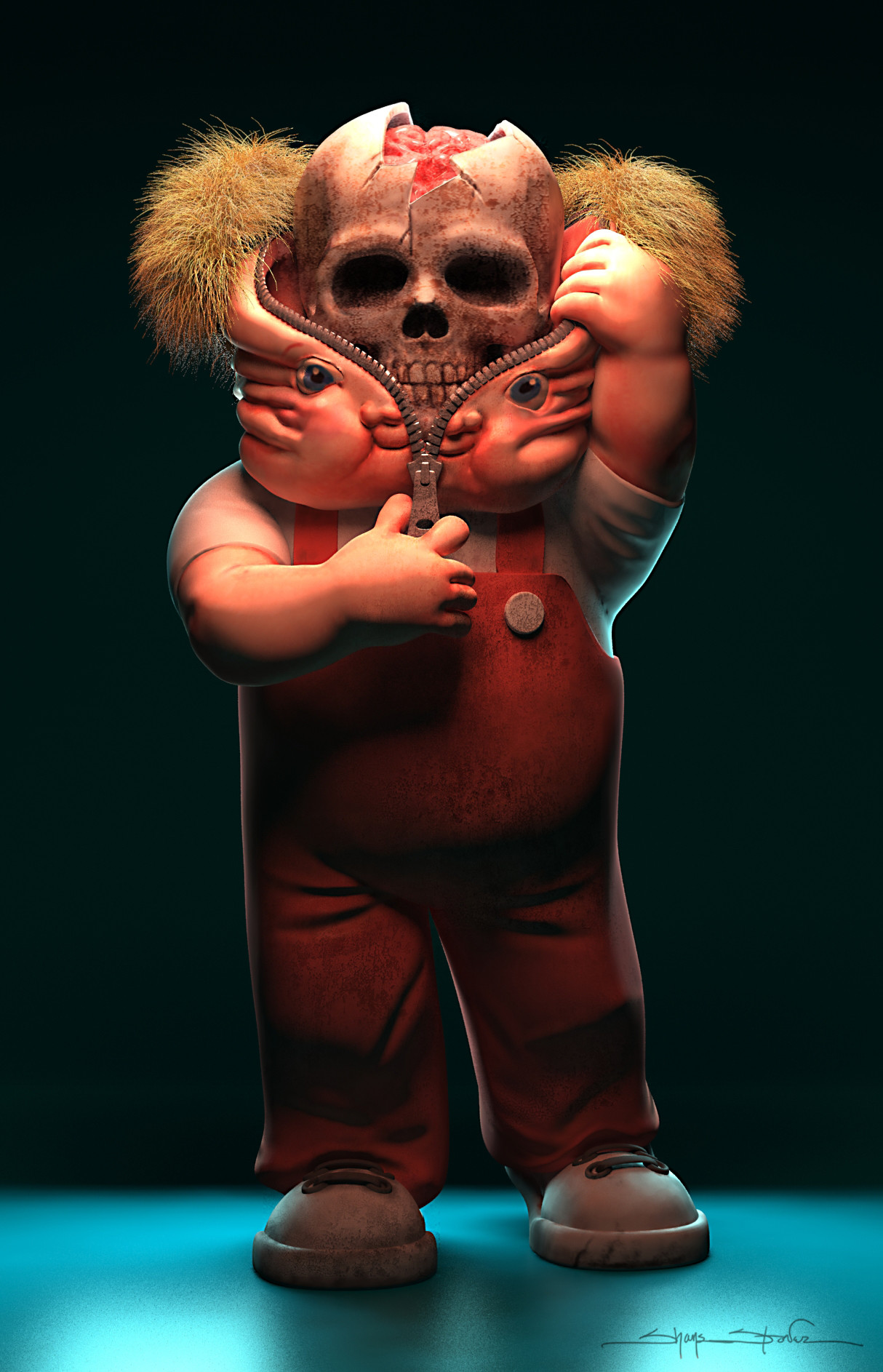 Artstation Bony Tony Shane Stover