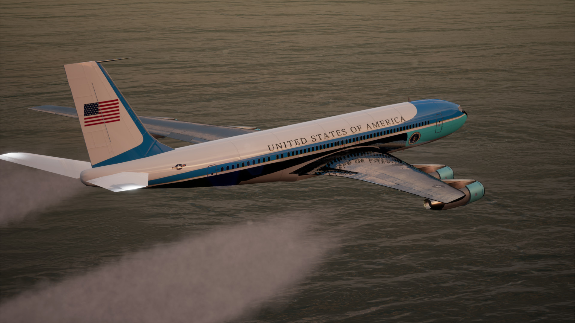 zeyuan fan boeing 707 airforce one skin