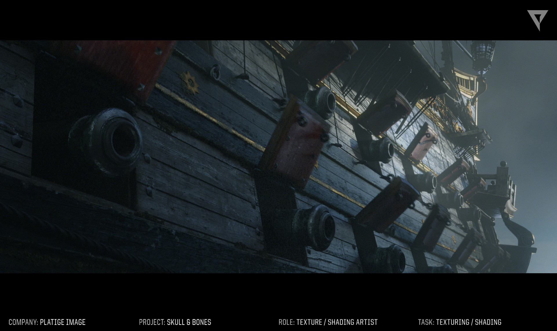 Artstation Skull Bones Pirate Heavy Ship Texturing And Shading Tomasz Kawecki