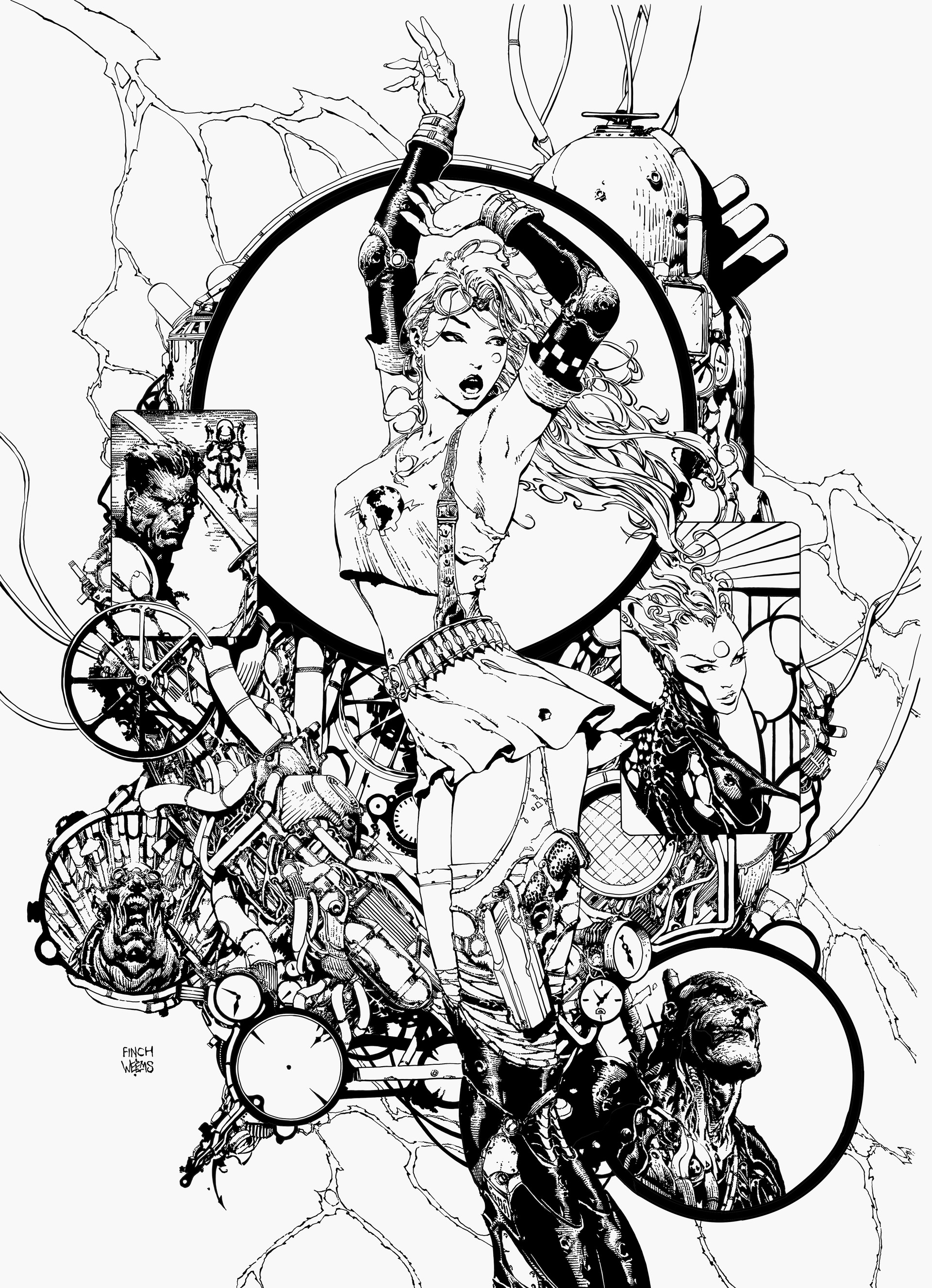 Artstation Aphrodite Ix Cover By David Finch Gavin Hart