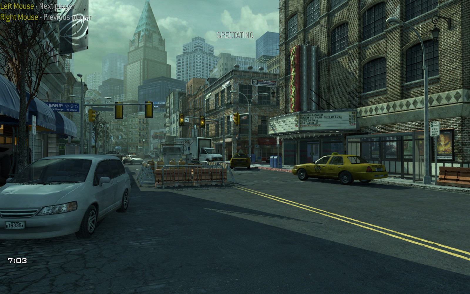 COD: MW3 Intersection Lighting