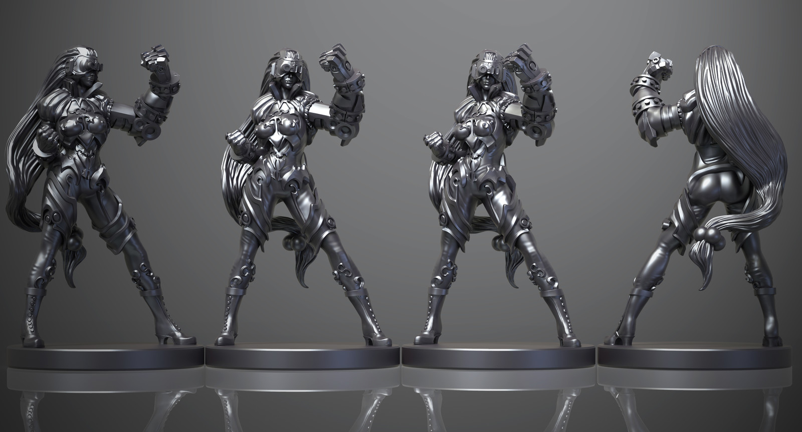 Zaneya - Primewarp: Genesis boardgame miniature