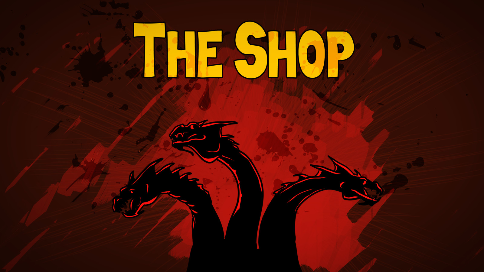 The Shop title design