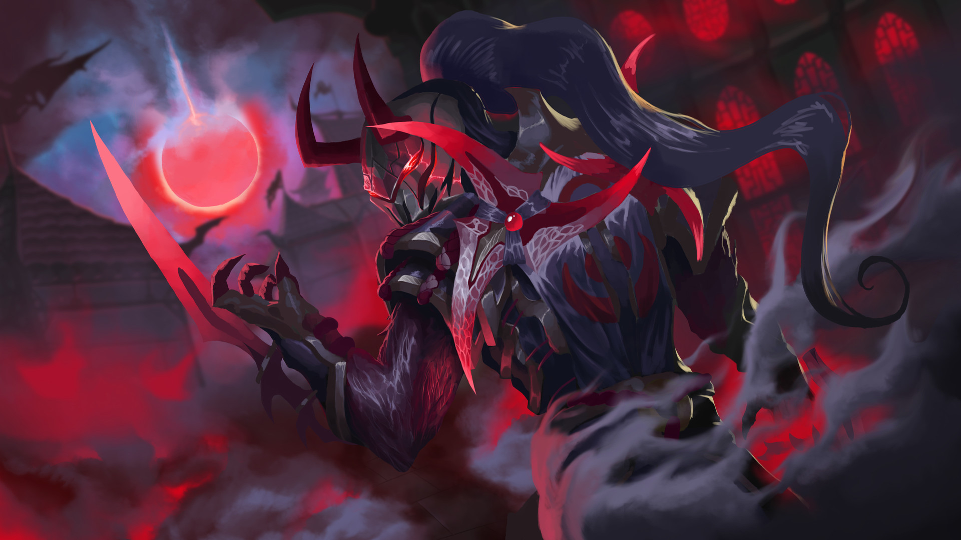 Artstation Blood Moon Zed Fanart Noah Thatcher