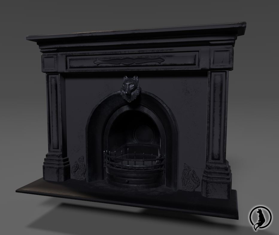 Victorian-Inspired Fireplace 