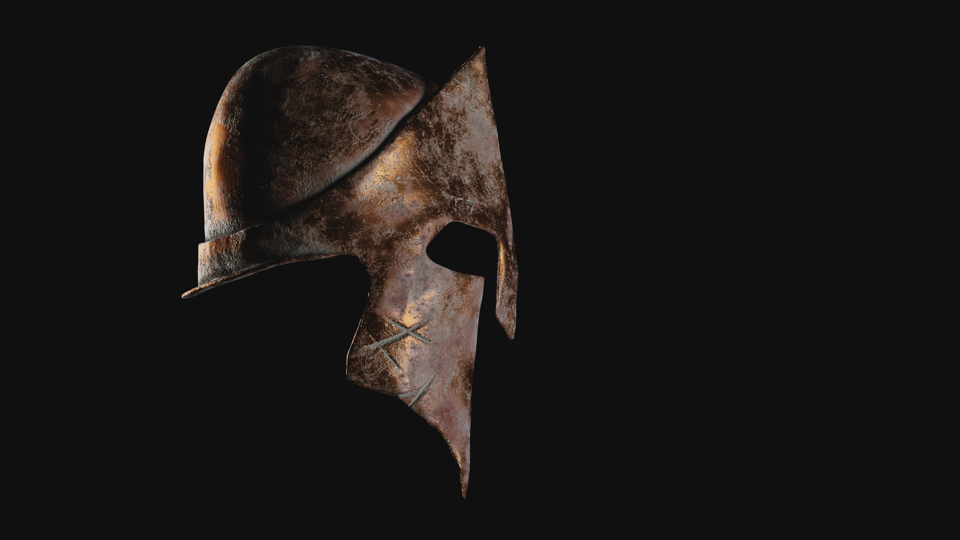 Artstation Spartan Helmet Carlos Carpetudo