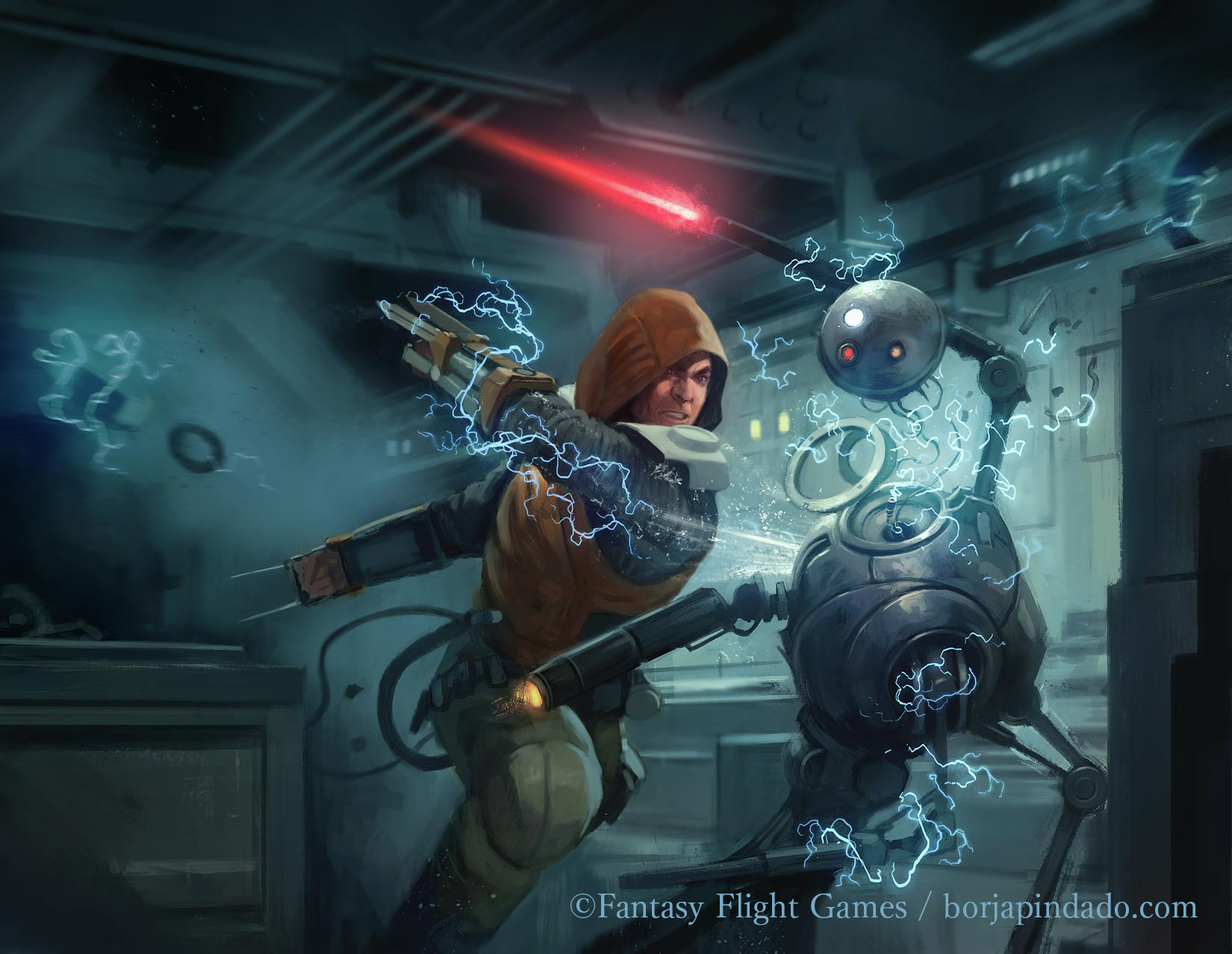 Artstation Star Wars Imperial Assault Borja Pindado