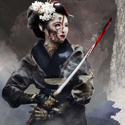 Mark gerrard zombie geisha