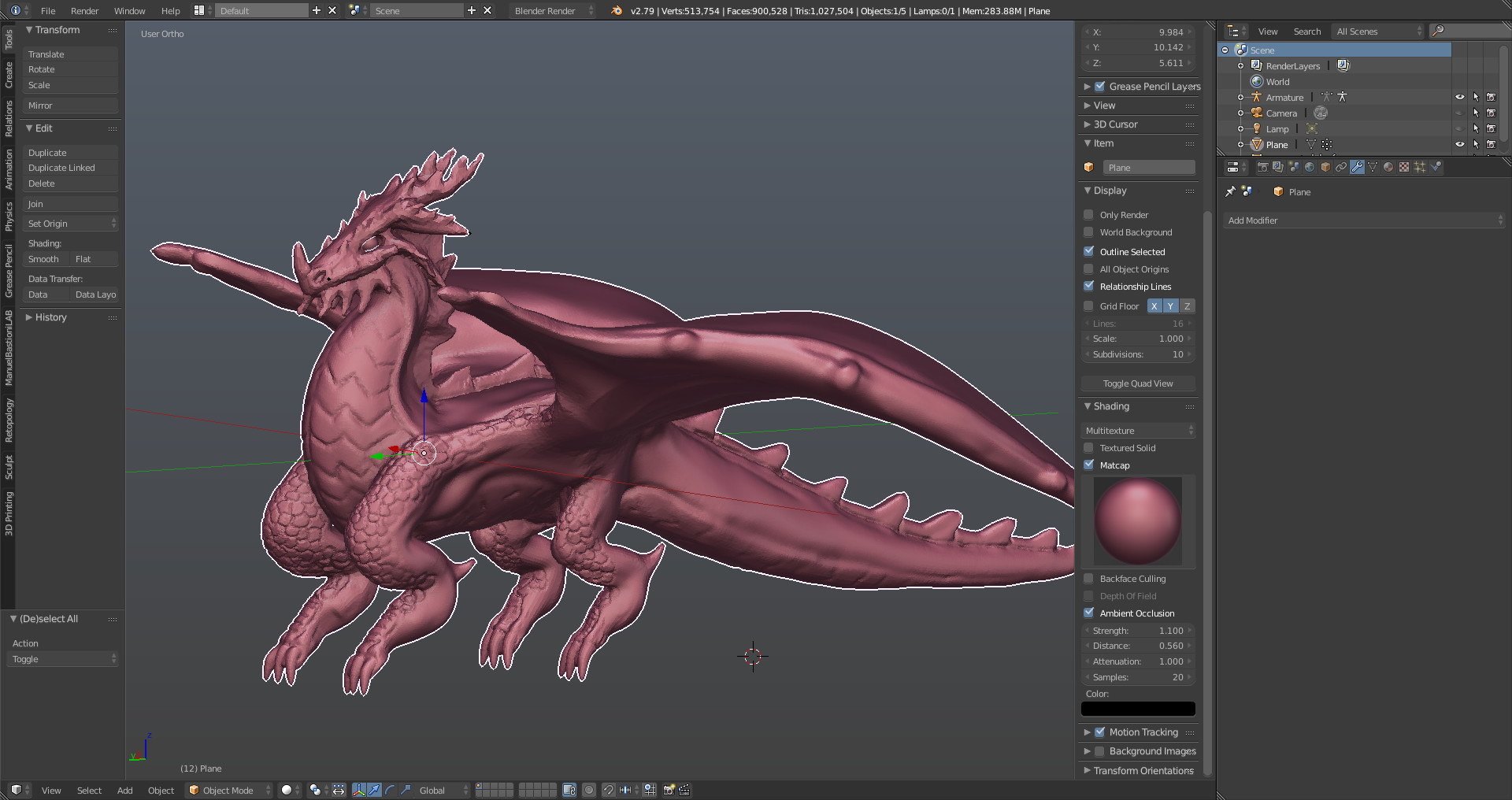 Artstation Day 26 Dragon Sculptjanuary18 Charles Elum