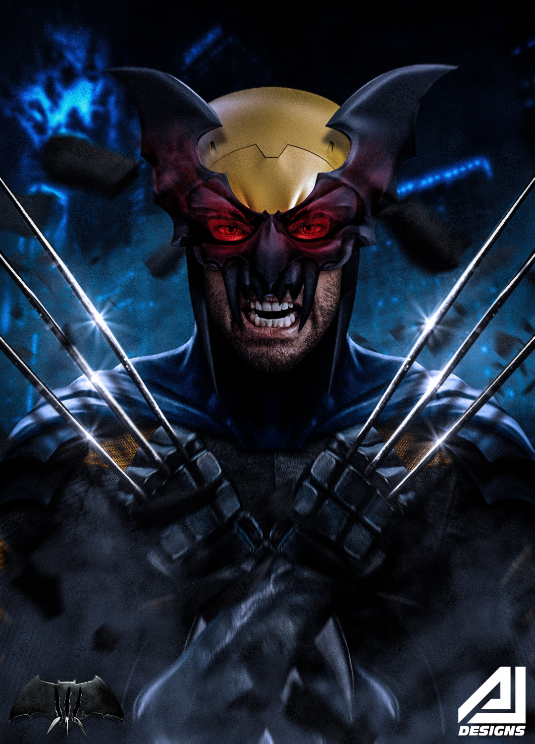 ArtStation - Batman X Wolverine