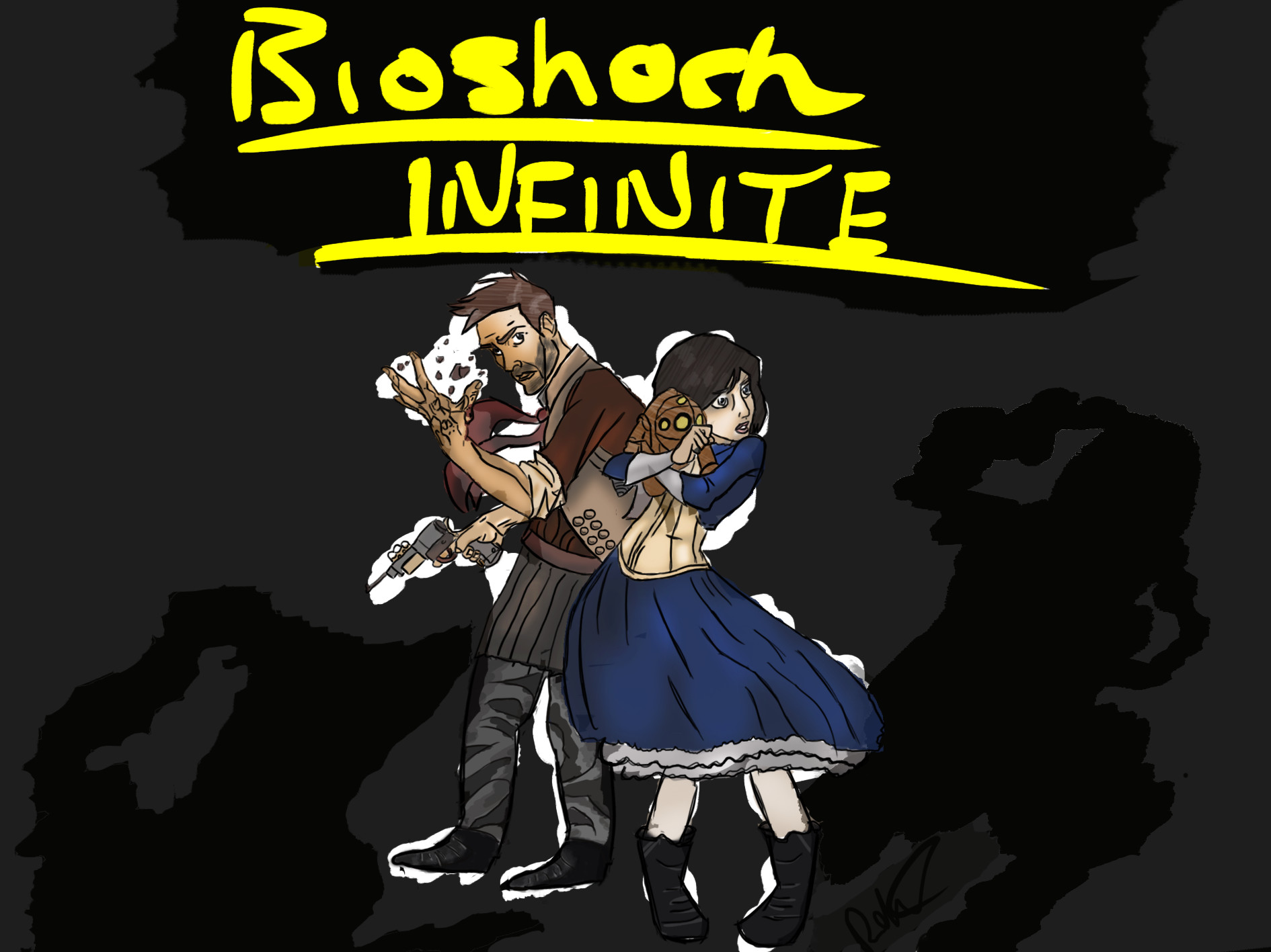 ArtStation - Elizabeth - Bioshock Infinite Fanart