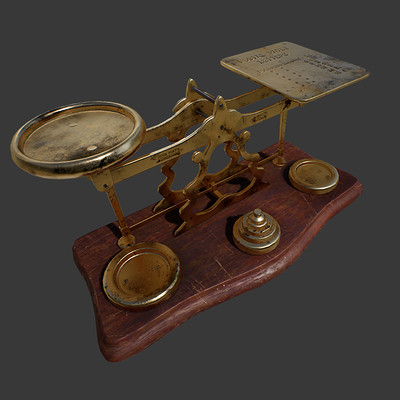 Antique Postal Scale