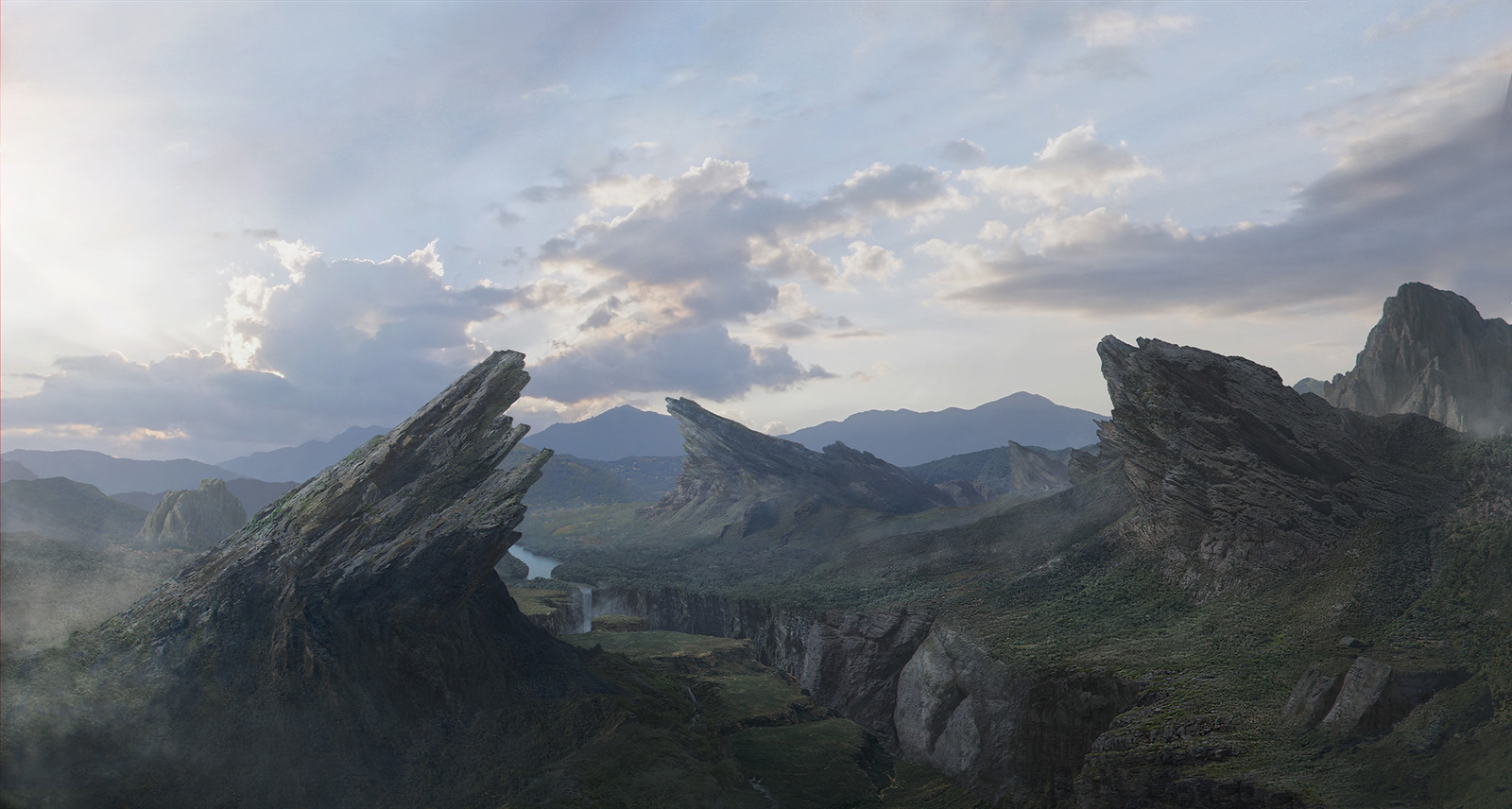 Concept &amp; Matte painting background
