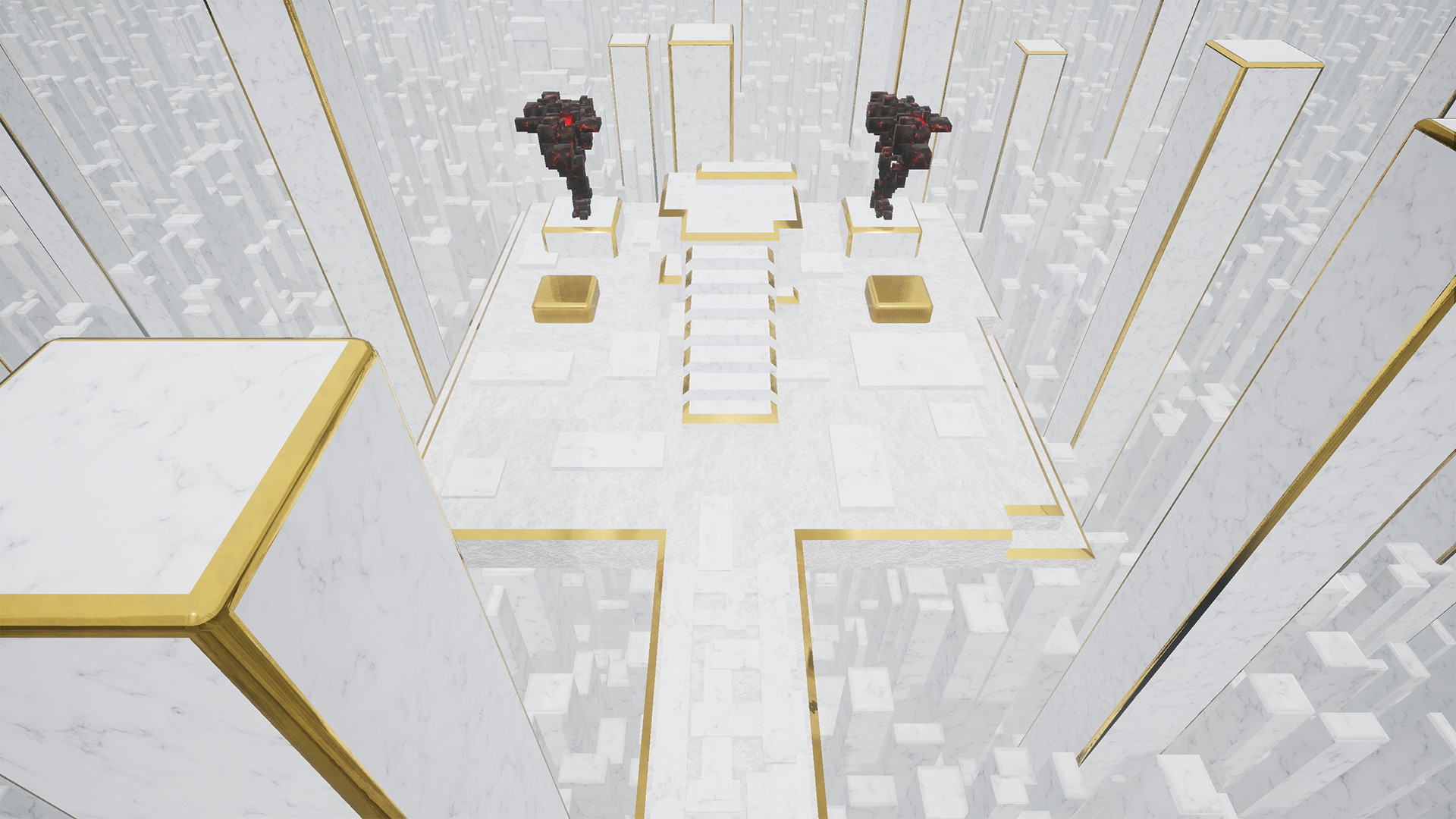 Fabrizio Bergamo - Marble Skyline - Mobile Game Environment