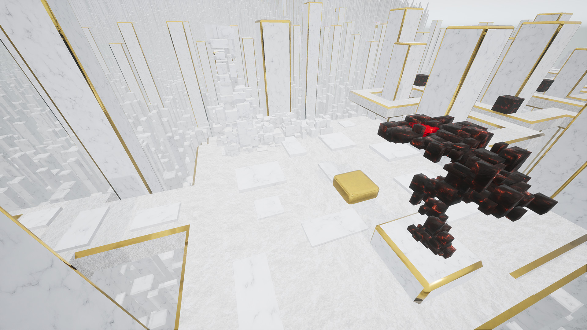 Fabrizio Bergamo - Marble Skyline - Mobile Game Environment