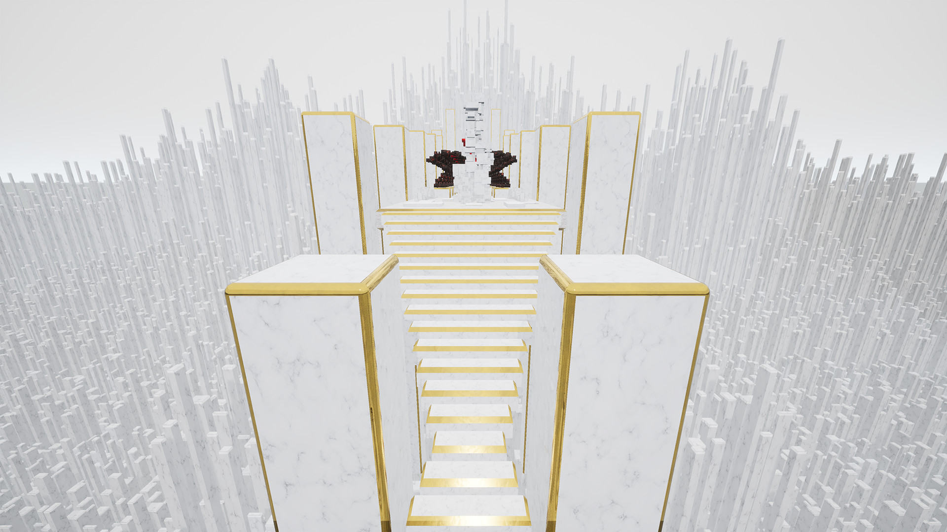 Fabrizio Bergamo - Marble Skyline - Mobile Game Environment