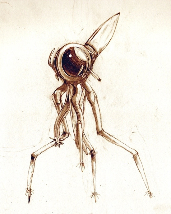 Initial sketch that inspired the design