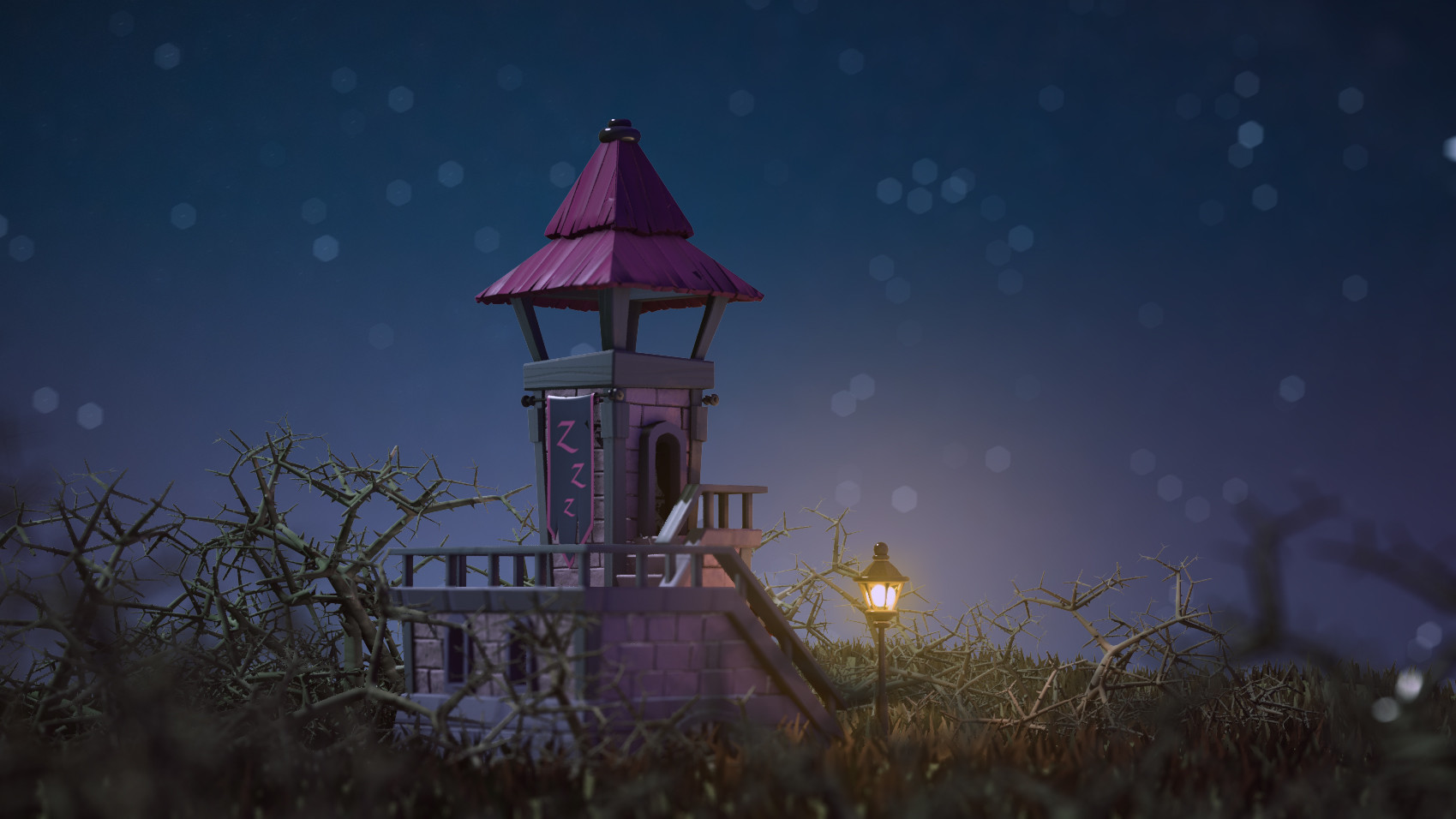 ArtStation Sleeping Beauty's Hideout