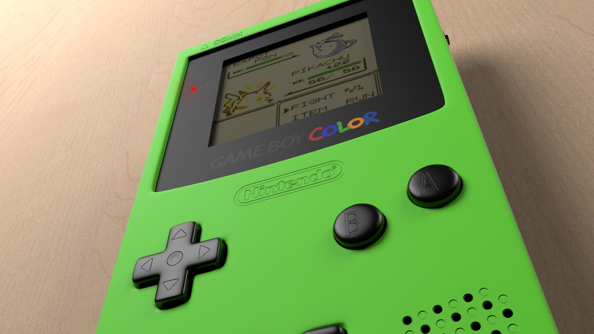 Artstation 3d Object Studies 3 Gameboy Color Valtteri Pietilainen
