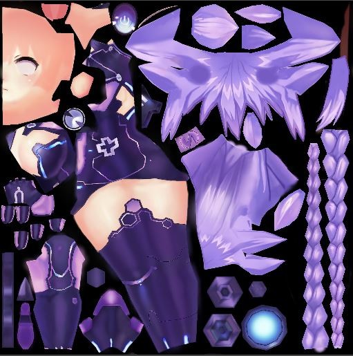 NyanNyan - megadimension neptunia vii - purple heart 新次元 NyanNyan - megadimension neptunia vii - purple heart 新次元