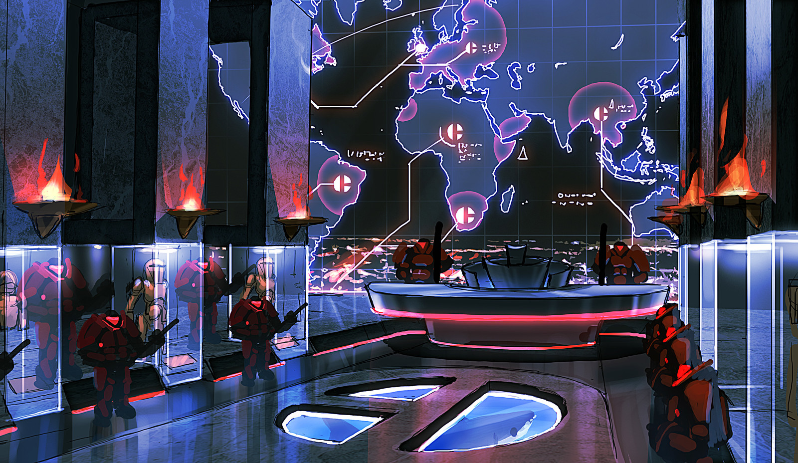 Villain Lair Interior