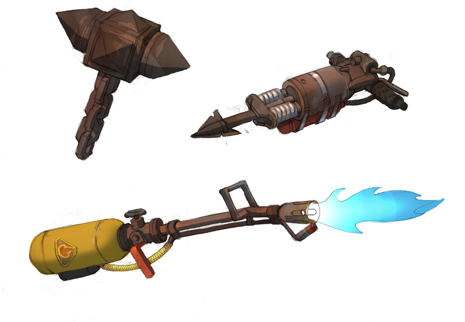 Improvised weapons 
