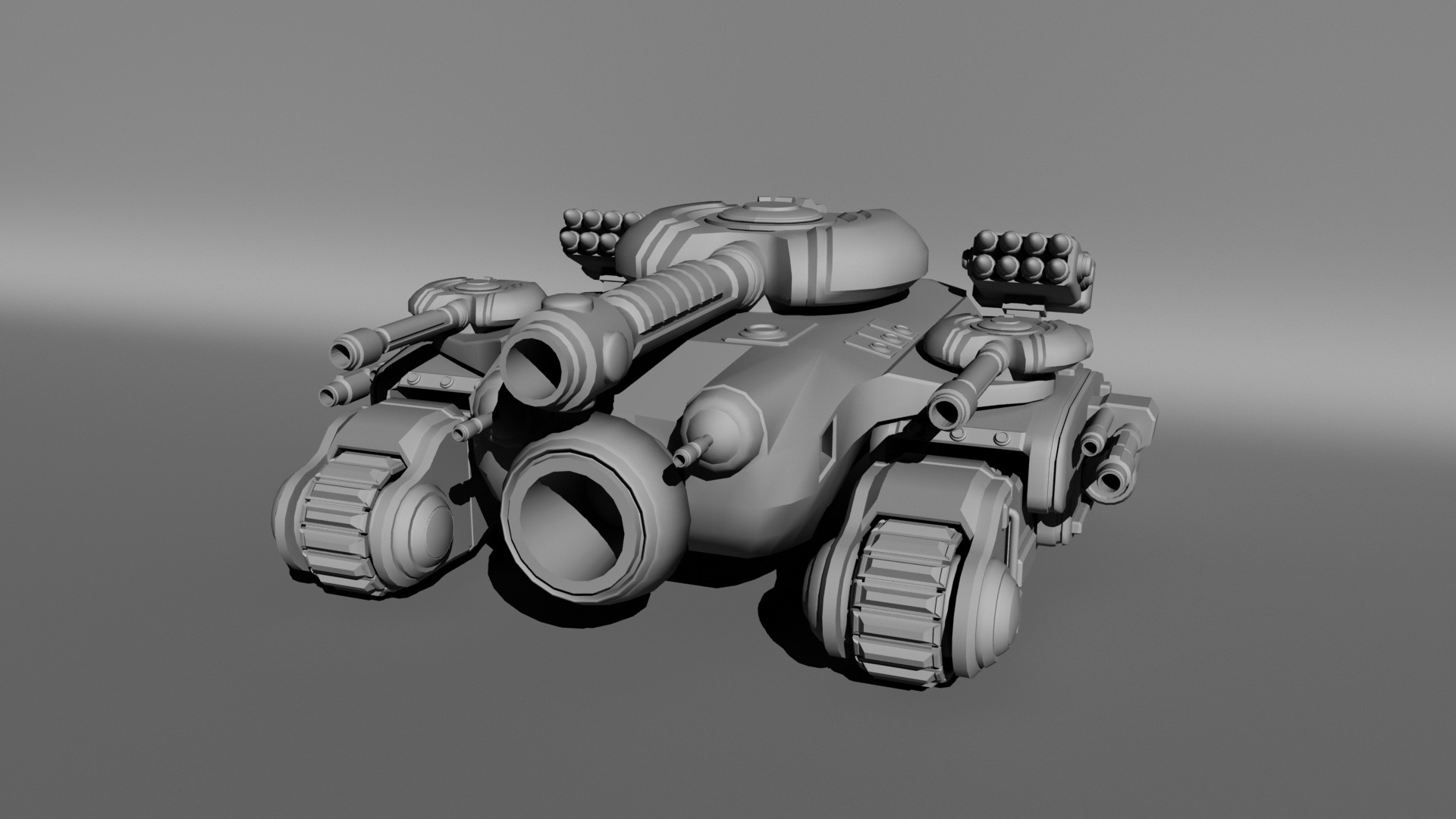 ArtStation Udemy Tank Model