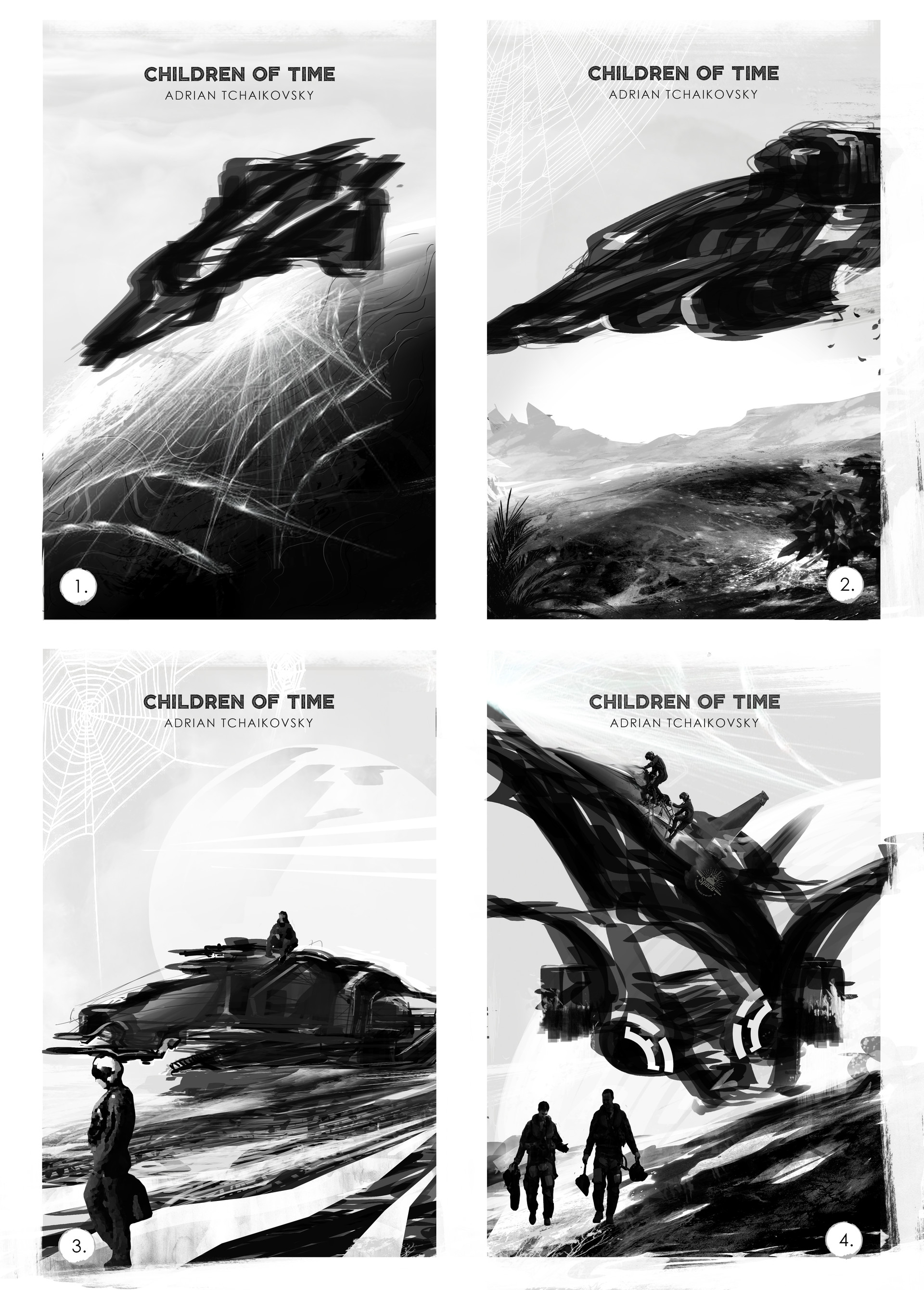 Children of Time. layout research