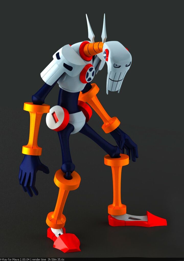Artstation Megaman Game Challenge