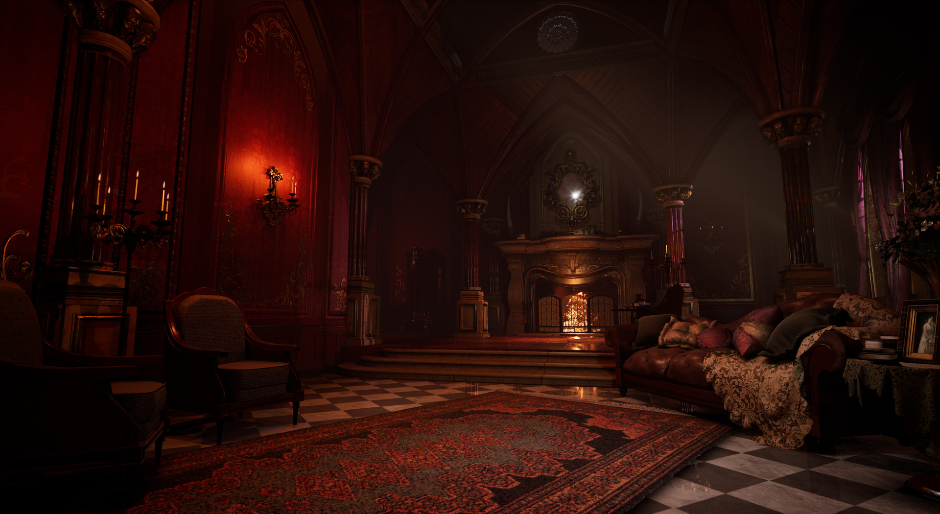 Artstation Victorian Trophy Room Brooke Routh